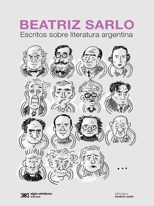 Title details for Escritos sobre literatura argentina by Beatriz Sarlo - Available